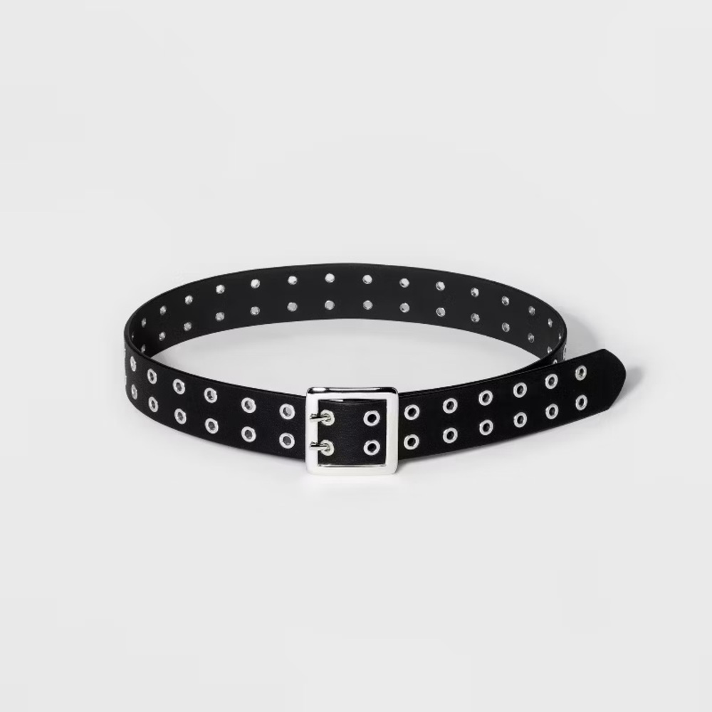 Target Black and Silver Studded Belt